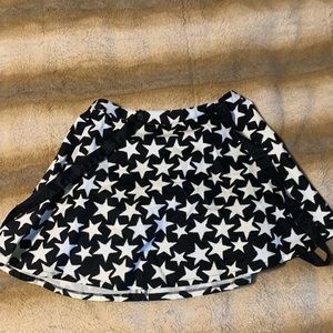 TRIPP NYC STAR SUSPENDER SKIRT